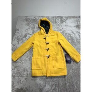 Rowing Blazers x Target Jacket Kids Size Medium (8) Yellow Hooded Full Zip NWT